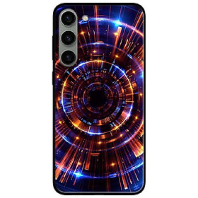 Ốp lưng dành cho Samsung S23 - S23 Plus - S23 Ultra - A34 5G - A54 5G mẫu Vòng Tròn Vàng Xanh