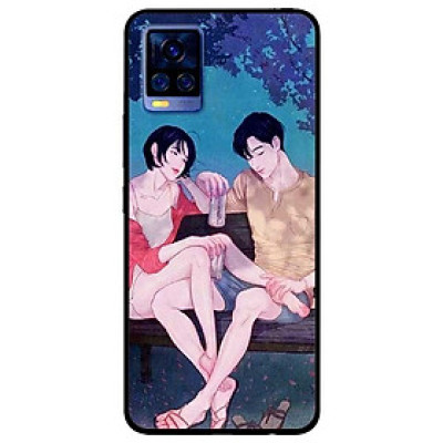 Ốp lưng dành cho Vivo V20 mẫu Cặp Đôi Chill