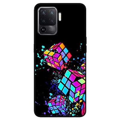 Ốp lưng dành cho Oppo A54 - A74 - A94 - A15 / A15s mẫu Khối Cubic Đủ Màu