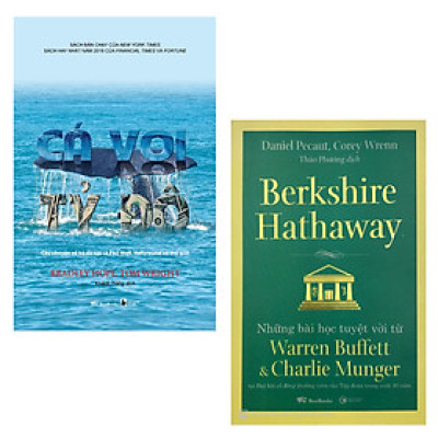 Combo Cá Voi Tỷ Đô Câu chuyện về kẻ đã lừa cả Phố Wall, Hollywood và thế giới (Ấn bản 2022) + Berkshire Hathaway: Những Bài Học Tuyệt Vời Từ Warren Buffett Và Charlie Munger Tại Đại Hội Cổ Đông Thường Niên Của Tập Đoàn Trong Suốt 30 Năm