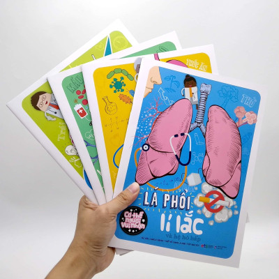 Bộ Cơ Thể Người Vui Nhộn (Bộ 4 Cuốn)