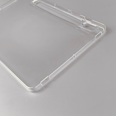Ốp lưng cho Samsung Galaxy Tab S10 Fe , S10 Fe Plus , S8 Plus, Tab S8, Tab S8 Ultra, Tab S9, Tab S9 Plus, Tab S9 Fe, Tab S7, Tab S7 Plus, Tab S7 Fe, Tab A9, Tab A9 Plus, Tab A8 2020, Tab A7 Lite silicon dẻo trong suốt, có gờ bảo vệ camera - Hàng Nhập Khẩu