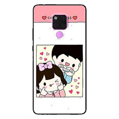 Ốp lưng dành cho Huawei 5t - Mate 20 - Mate 20 Pro mẫu Cặp Đôi Chụp Ảnh