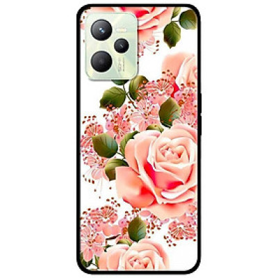 Ốp lưng dành cho Realme C35 - Realme Narzo 50A Prime mẫu Hoa Hồng Nhạt