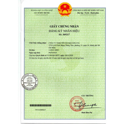 YẾN THÔ NGUYÊN TỔ - HỘP 50GR - BẢO SƠN TRUE NEST