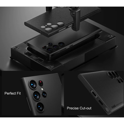 Ốp lưng nhám siêu mỏng 0.3mm cho Samsung Galaxy S23 Ultra - S23 Plus hiệu Memumi có gờ bảo vệ camera - Hàng nhập khẩu