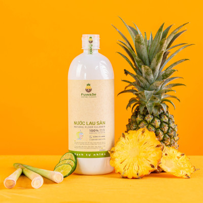Nước lau nhà sả chanh Fuwa3e hữu cơ lau sàn đuổi muỗi kiến đậm đặc 1L