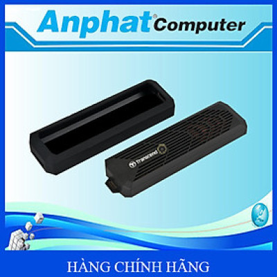 Box chuyển đổi ổ cứng SSD M.2 PCIe/SATA thành SSD di động Transcend CM10G - Hàng Chính Hãng