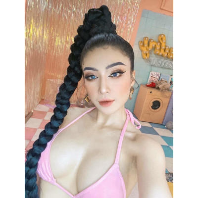 Tóc tết rít to dài cao cấp