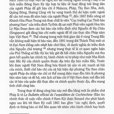 HAI TỜ BÁO CHỮ HÁN Ở NAM KỲ ĐẦU THỜI PHÁP THUỘC - Bìa cứng