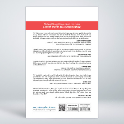 [Bìa cứng] LỘ TRÌNH CHUYỂN ĐỔI SỐ DOANH NGHIỆP - The Digital Transformation Roadmap – David L. Rogers – dịch Phạm Anh Tuấn và Đoàn Đức Thuận - PACE Books - NXB Tổng Hợp TP.HCM 
