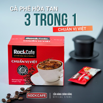 [CB] 2 hộp: Cappuccino Muối (5 gói x 30gr) + cà phê Chuẩn Vị Việt (20 gói x 17gr)