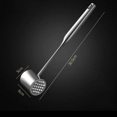 Búa đập dằn thịt, tỏi,xả inox 304 đúc liền khối chắc chắn kháng khuẩn cao cấp