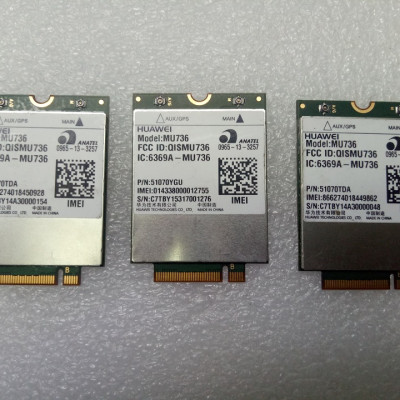 Card WWan 3G Huawei MU736 dùng cho laptop Dell E7250, E7450, Asus, Acer - Hàng chính hãng