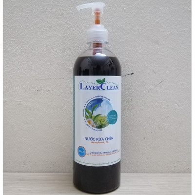 Combo 2 Chai Nước Rửa Chén Hữu Cơ Layer Clean - Hương Quýt, Thể Tích: 800ml
