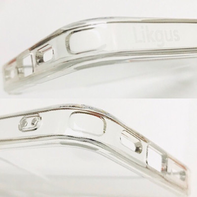 Ốp lưng cho iPhone 14 Pro Max hiệu Likgus Shining Trong suốt không ố màu (Chống sốc) - Hàng nhập khẩu