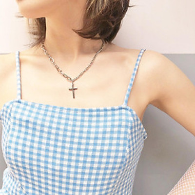 Dây chuyền thập tự titan không rỉ nam nữ