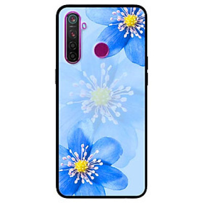 Ốp lưng dành cho Realme 6i mẫu Hoa Lan Xanh