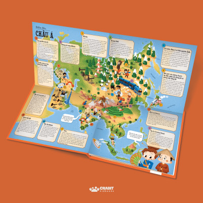 Hỏa Xa Phiêu Lưu Ký - Khám Phám Bảy Lục Địa Trên Thế Giới - Bìa Cứng