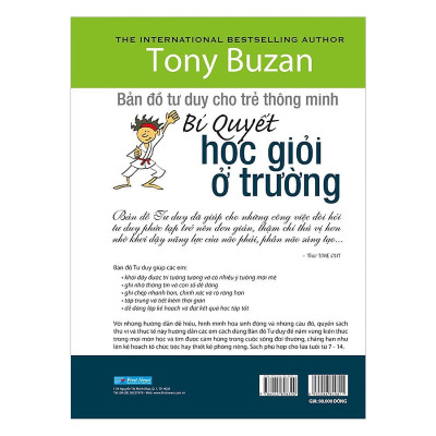 Sách - Tony Buzan - Bí Quyết Học Giỏi Ở Trường