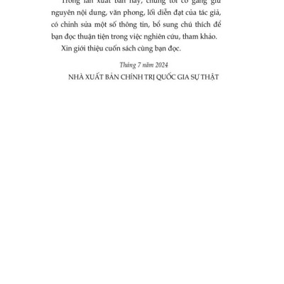 Ba Đình (Truyện ký) bản in 2024