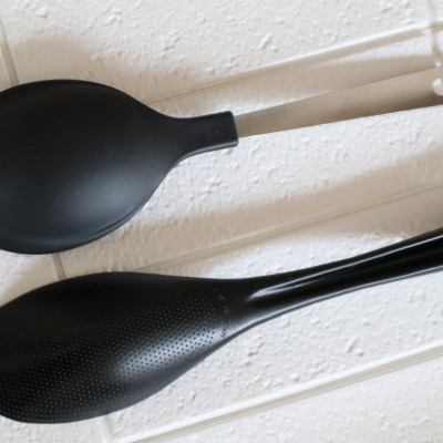 Combo muôi cơm chống dính cán dài & muôi múc canh chính hãng Echo Metal hàng Made in Japan