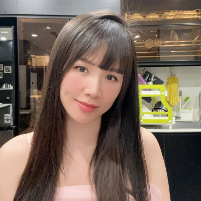 Mái thưa 2 ria tóc thậ.t nữ (không có tóc phía sau) - Tóc Giả Vân Anh