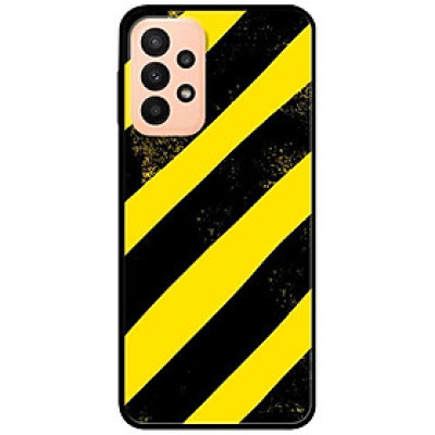 Ốp lưng dành cho Samsung A13 4G mẫu Sọc Vàng Đen