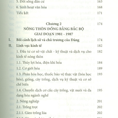 Nông Thôn Đồng Bằng Bắc Bộ (1976-1996) (Sách chuyên khảo) -  PGS. TS. Nguyễn Ngọc Mão chủ biên