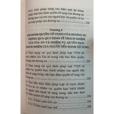 Sách Bảo Đảm Quyền Tố Tụng Dân Sự Của Đương Sự Xuất Bản Năm 2023
