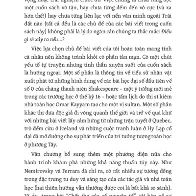 Tư Duy Bằng Con Số - Cuộc Sống Rực Rỡ Qua Lăng Kính Toán Học _TRE