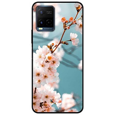 Ốp lưng dành cho Vivo Y21 - Vivo Y21s mẫu Hoa Đào Nở Hoa