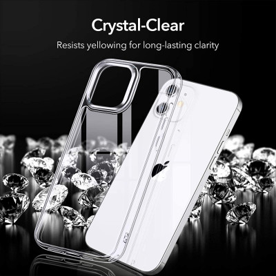 Ốp Lưng Cho iPhone 12 Mini / 12 & 12 Pro / 12 Pro Max ESR Echo Tempered Glass Hard Case (Mặt Lưng Kính Cường Lực) - Hàng Nhập Khẩu