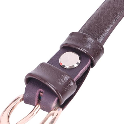 Bộ Thắt Lưng Và Ví Nữ Da Bò Huy Hoàng HT5112-HT3123 (Nâu)