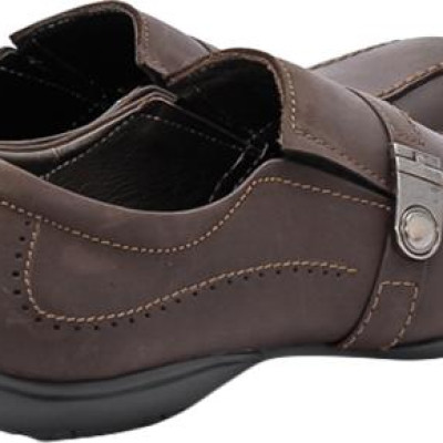 Giày Da Nam Huy Hoàng HT7111 - Nâu