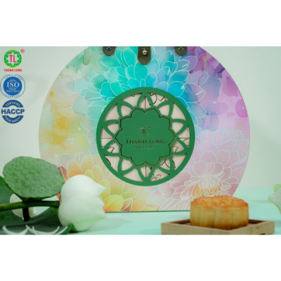 Hộp Bánh Trung Thu 4 bánh 1 trứng 150g - COMBO SUPER A8 - Thành Long - (600g) - VIỆT NAM