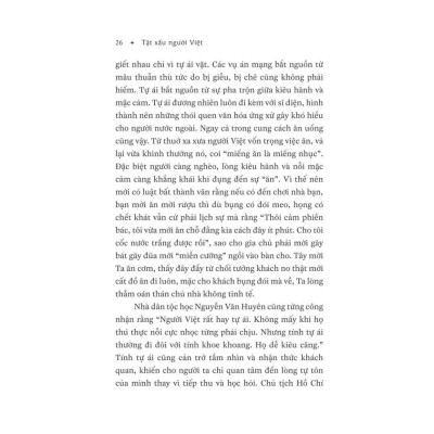 Tật xấu người Việt: Tản mạn về tính cách người Việt và văn hóa thị dân (Di Li)  - Bản Quyền