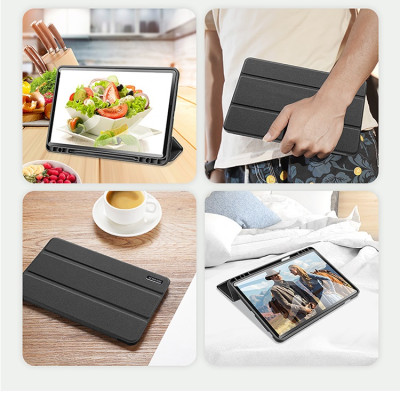 Bao da chống sốc cho SamSung Galaxy Tab S8 có ngăn đựng bút - Hàng chính hãng