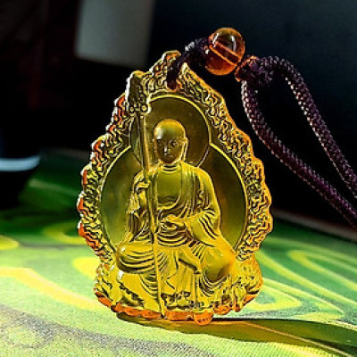 Dây chuyền mặt phật Địa Tạng Vương Bồ Tát D4