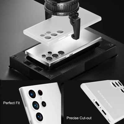 Ốp lưng nhám siêu mỏng 0.3mm cho Samsung Galaxy S23 Ultra - S23 Plus hiệu Memumi có gờ bảo vệ camera - Hàng nhập khẩu