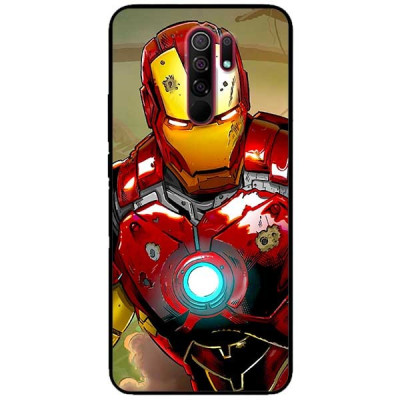 Ốp lưng dành cho Xiaomi Redmi 9 mẫu Người Sắt Nâng Cấp