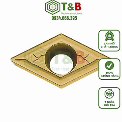 Mảnh dao tiện lỗ phủ PVD Hãng Kyocera Model DCMT11T304GK PR1425