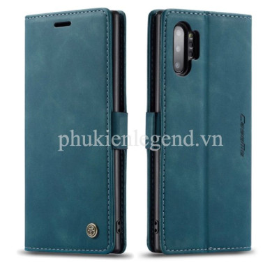 Bao da dạng ví dành cho Samsung Galaxy Note 10 Plus hiệu caseme chống sốc chống va đập bụi bẩn, có ngăn đựng tiền, đựng thẻ tiện dụng - Hàng chính hãng