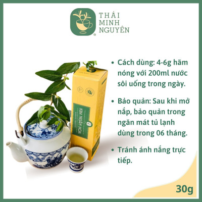 TRÀ KIM NGÂN HOA (100% NỤ HOA) CHAI 30G - THÁI MINH NGUYÊN