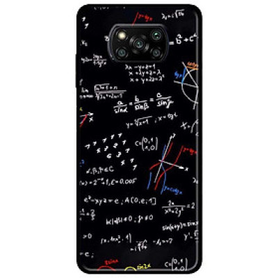 Ốp lưng dành cho Xiaomi Poco X3 mẫu Toán Học 2