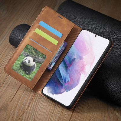 Bao Da Bò Non Dành Cho SamSung Galaxy S20 Plus Chính Hãng Forwenw Có Ngăn Đựng Tiền và Thẻ - Hàng Nhập Khẩu