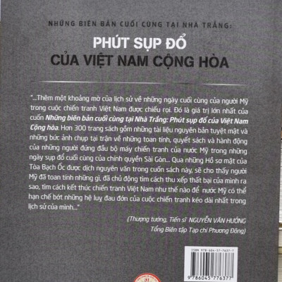 Những biên bản cuối cùng tại nhà trắng - Phút sụp đổ của Việt Nam Cộng hòa