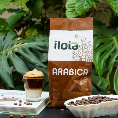Cà phê nguyên chất Arabica ILOTA 4 Espresso Coldbrew xay pha phin 500gr