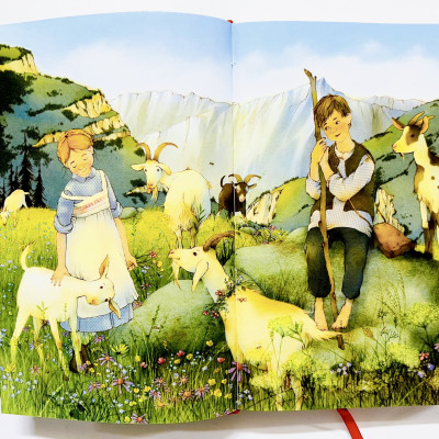 Sách - Heidi (Văn Học Kinh Điển) - Phiên Bản Bìa Cứng - Đông A