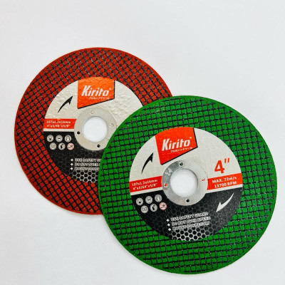 Đá cắt sắt, inox (hộp 100 viên) thương hiệu Kirito nhật bản. kích thước 107mm và 355mm